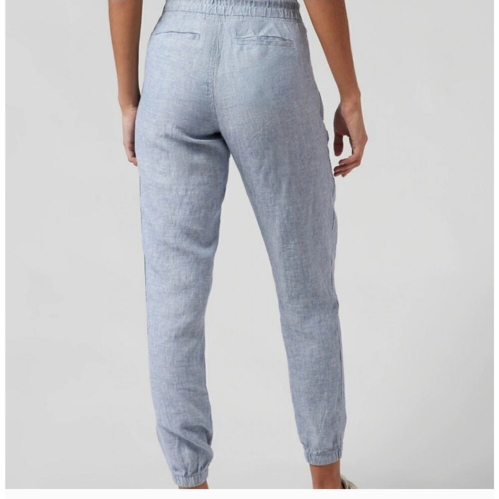 Athleta Cabo 100% Linen Joggers - Picture 9 of 9